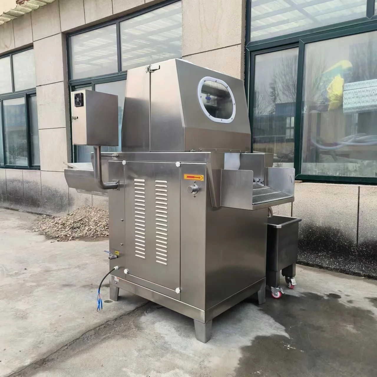 Stainless Steel Saline Injector for Chicken Salt Brine Injection Machine for Meat with Bone