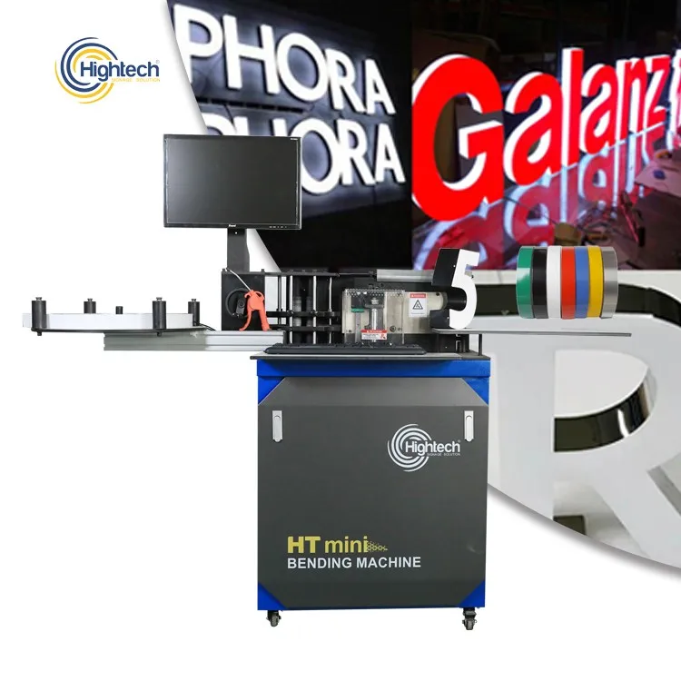 Hightech HT mini automatic channel letter bending machine for channel letter