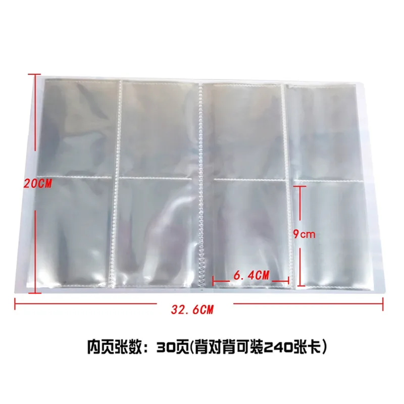 Card Album Compatible with Pokemon Cards, Card Holder, Binder Cards Album Book Best Protection Trading Cards