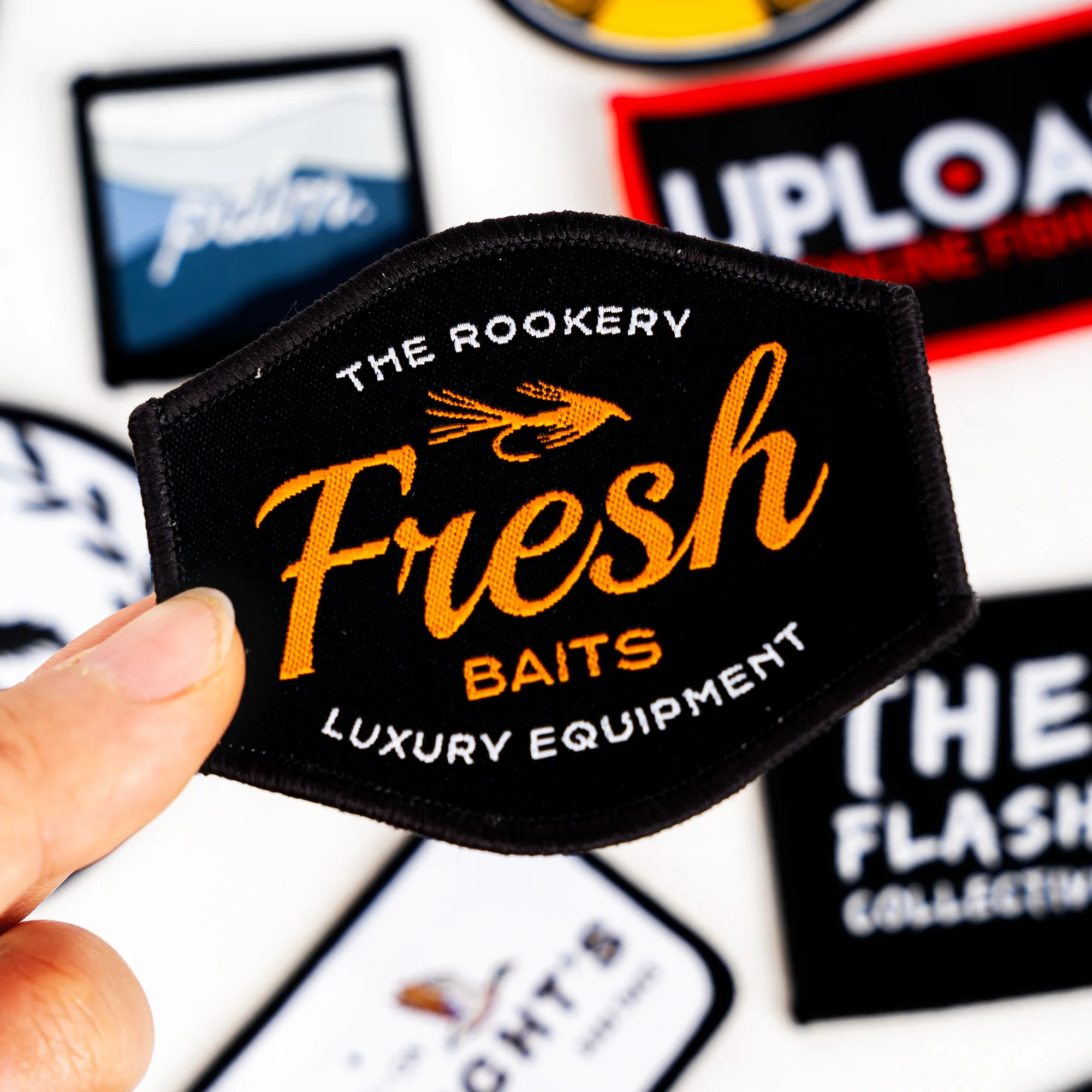 Custom Logo Beads Decoration For Clothing Main Material Fabric Embroidered Patches Cartoon Iron-On Woven Patches