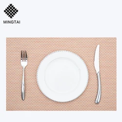 Прозрачные пластиковые салфетки из ПВХ для ресторана, Рождественский обеденный стол, набор ковриков, бумажные салфетки