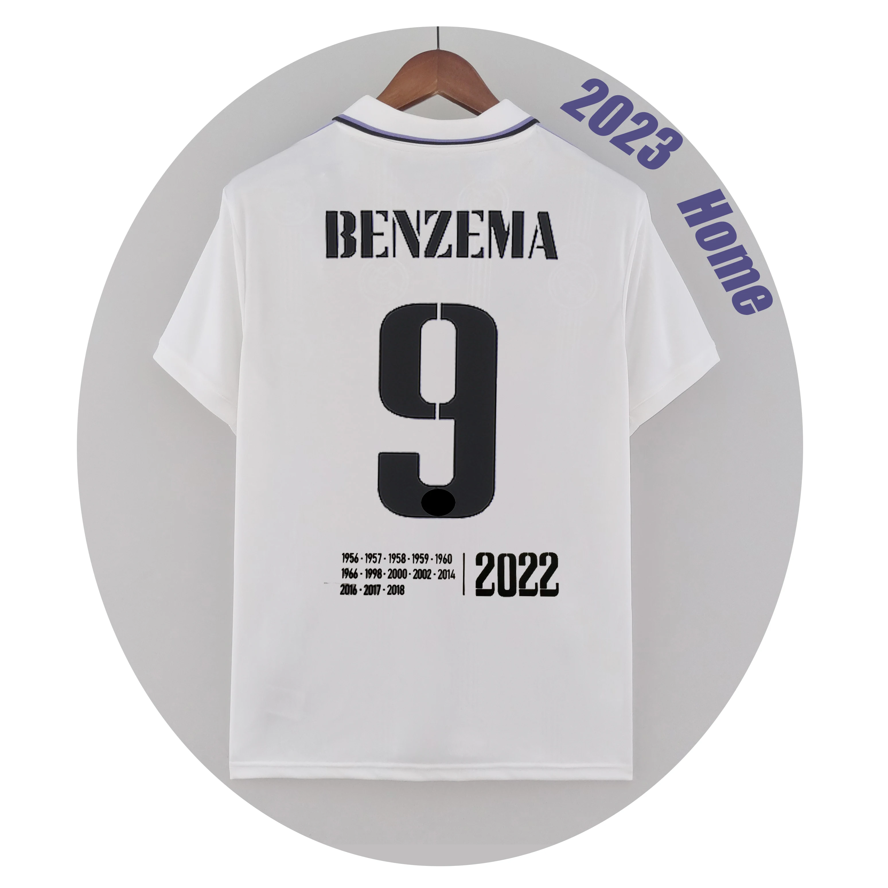 Madrid 2025 New Soccer Wear Benzema Football Jersey Alaba Jersey Modric Away Shirt Fan Version Uniforms Real Camisetas
