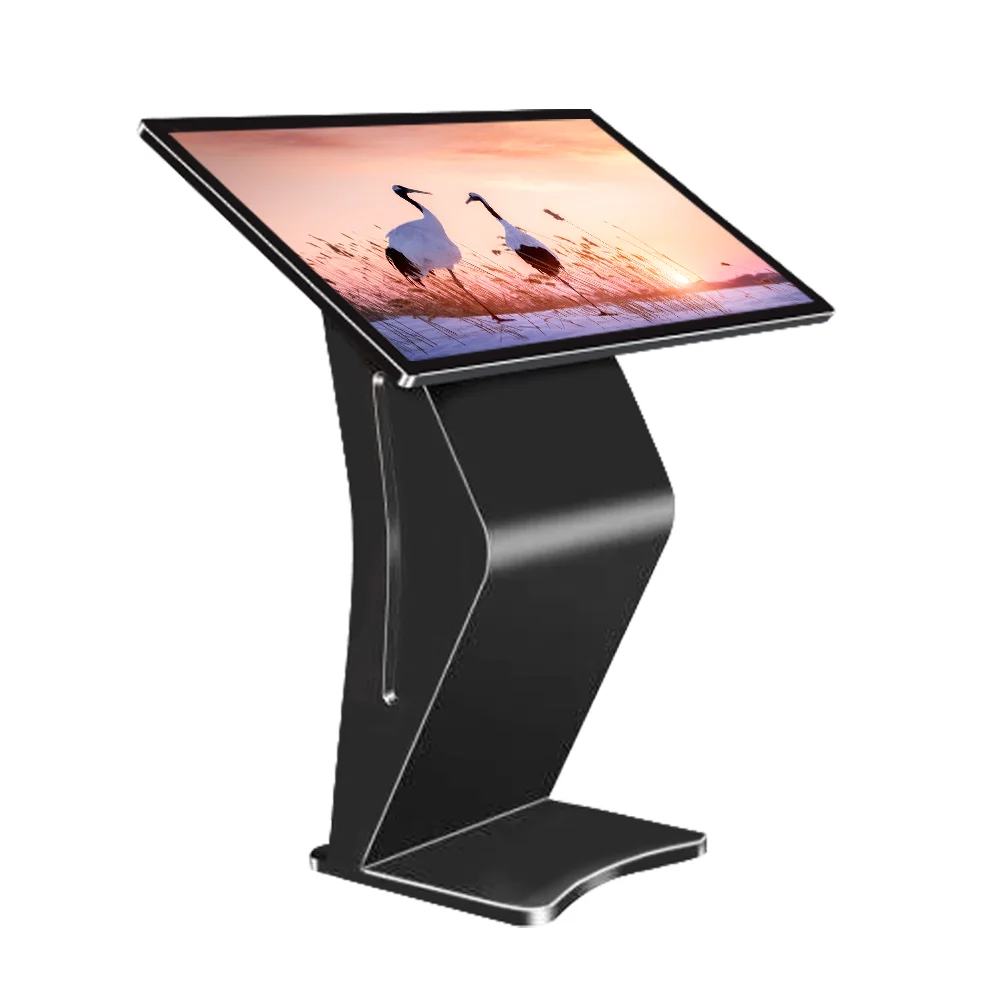 49 "55" Крытый стенды android емкостный сенсорный экран ЖК-дисплей для проверки информации