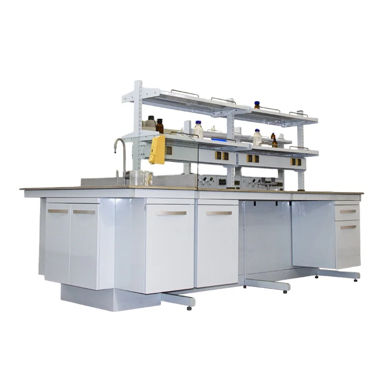 Прямая поставка с завода столы для работы в школе и научной лаборатории колесами настенная лабораторная скамья C-Frame продажи