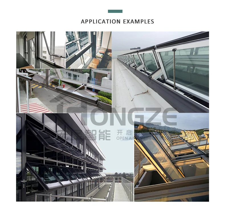 Smart Home Use Chain Automatic Skylight Motor Electric Window Regulator Motorized Window Opener