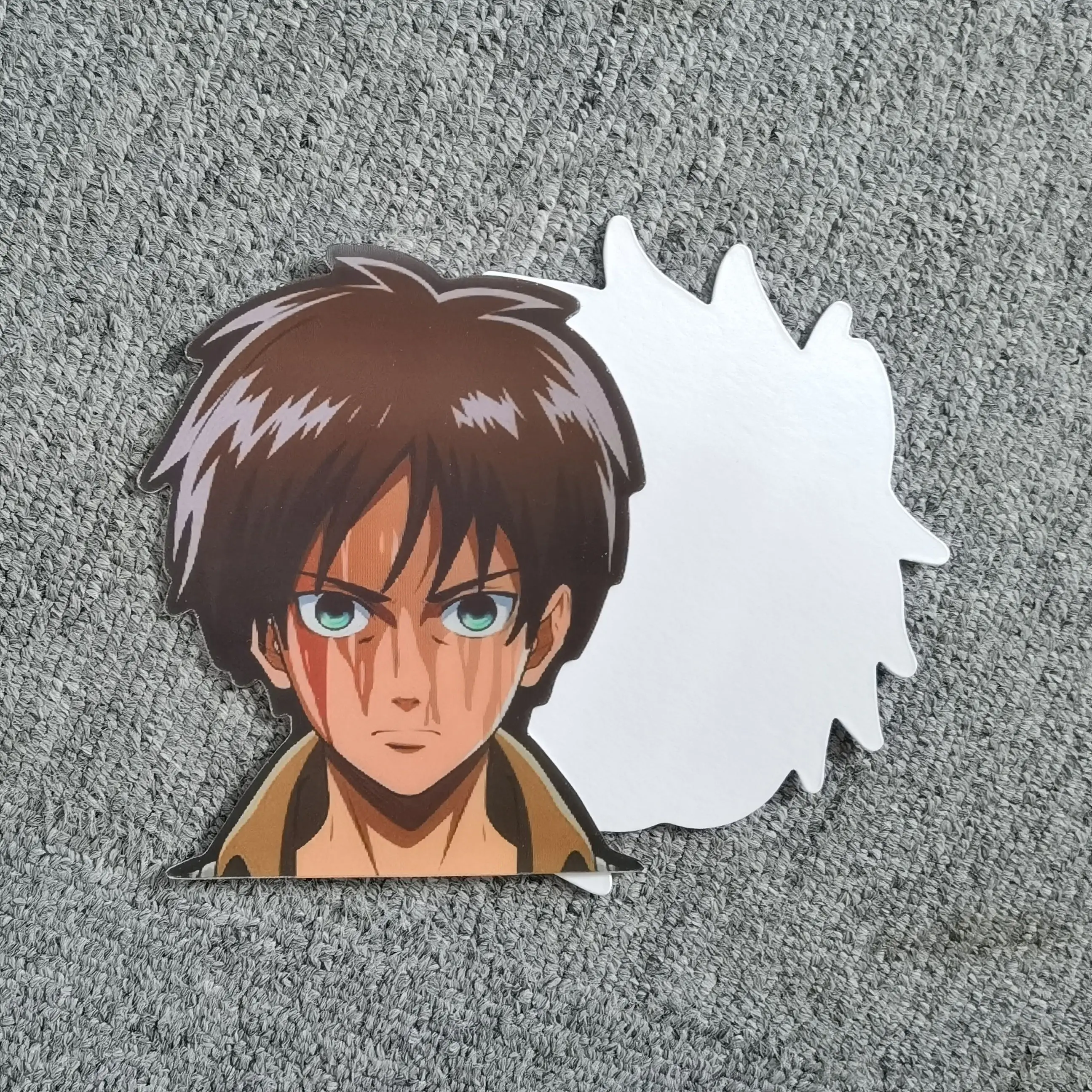 Custom PET Lenticular 3D Sticker Anime motion Stickers of anime