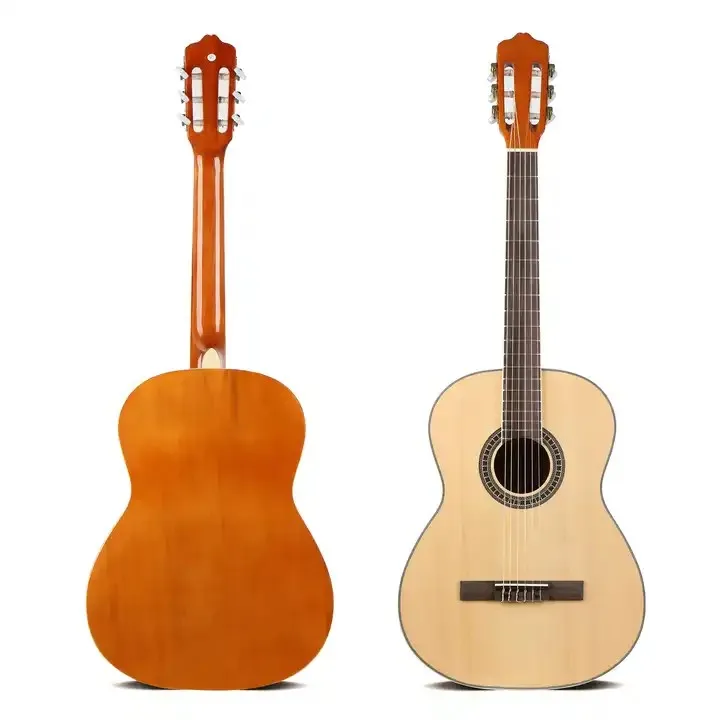 Acoustic Portable GCL-204S Model Spruce 39' Classic Wooden Guitar for Beginners Colored Intelligent Music Way