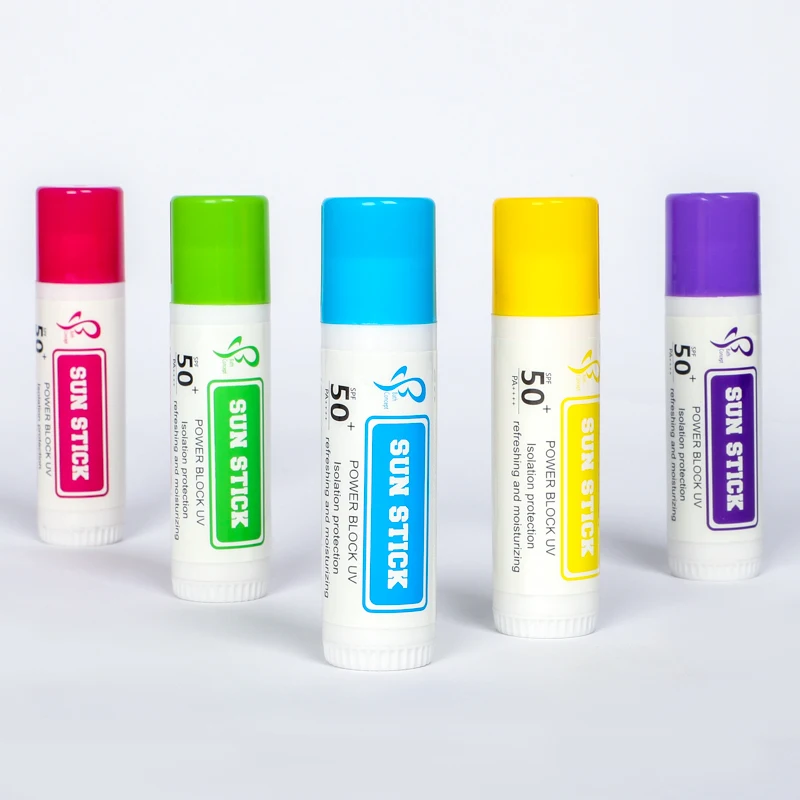 OEM GMPC Заводская оптовая продажа солнцезащитный Солнечный блок цинковый органический солнцезащитный карандаш частная марка солнцезащитный карандаш тонированный солнцезащитный карандаш