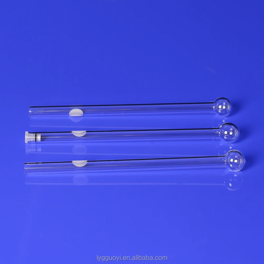 Bet Sample Quartz Tube Quartz Pipes High Quality Hot Sale Ball Shape End Clear Quartz Glass Test Tube