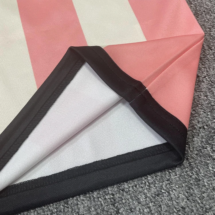 Classic Striped Retro Football Shirt Wholesale Crop Sublimation Design Football Jersey