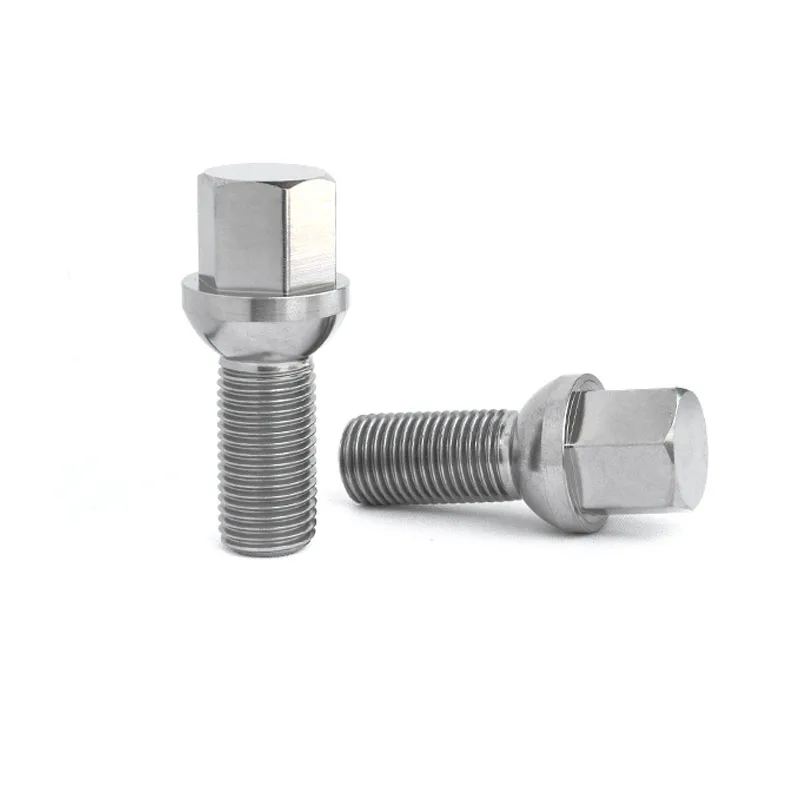 GR5 M14*1.5*28 Titanium wheel hub bolts