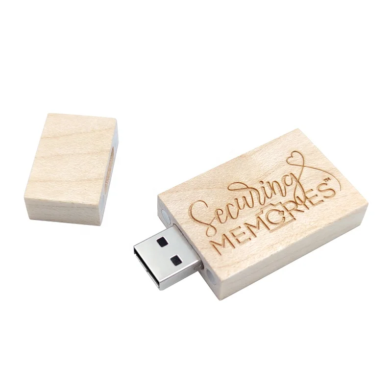  Оптовая продажа рекламные подарки YONANSON с логотипом на заказ деревянный USB флэш-накопитель высококачественный реальной