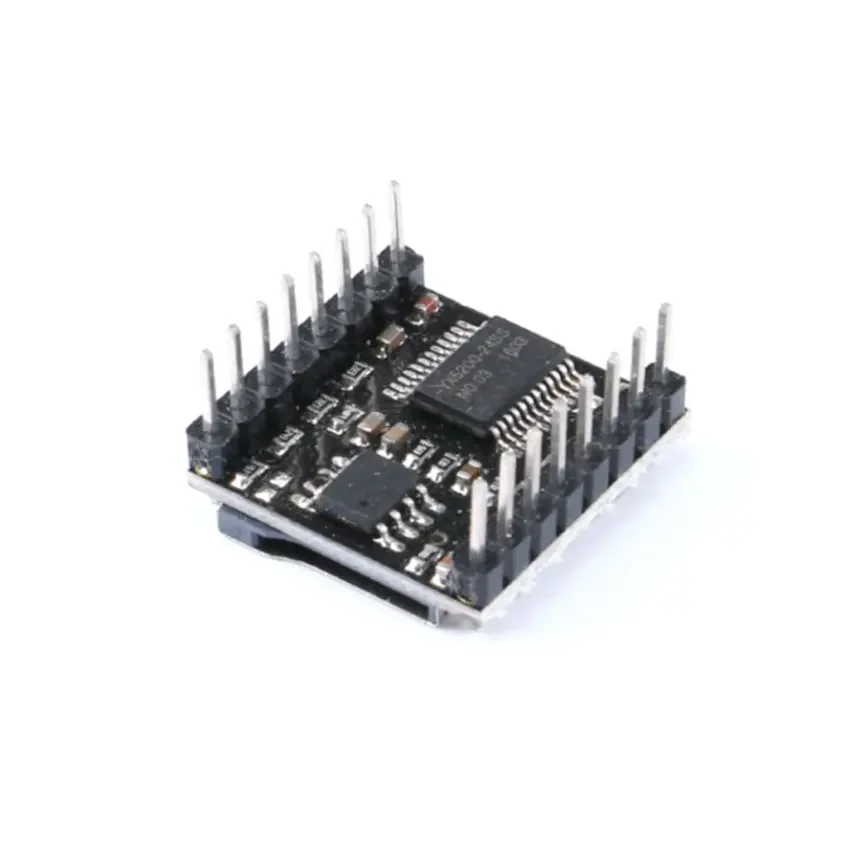 Mini MP3 player module with simplified output speaker MP3 module TF card U disk mini MP3 player audio module for Arduino DF play