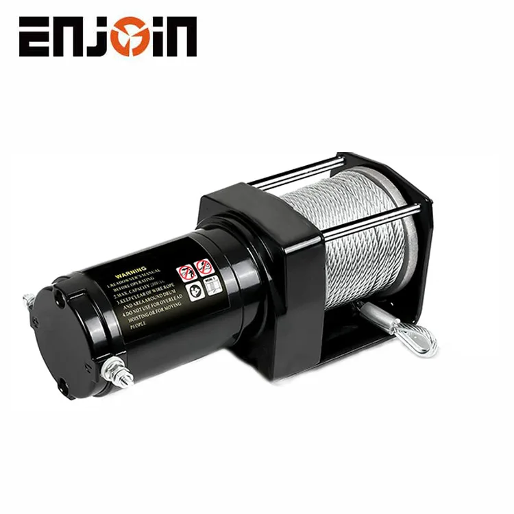 ENJOIN High Quality 3500lb ATV Off Road  Electric Winch