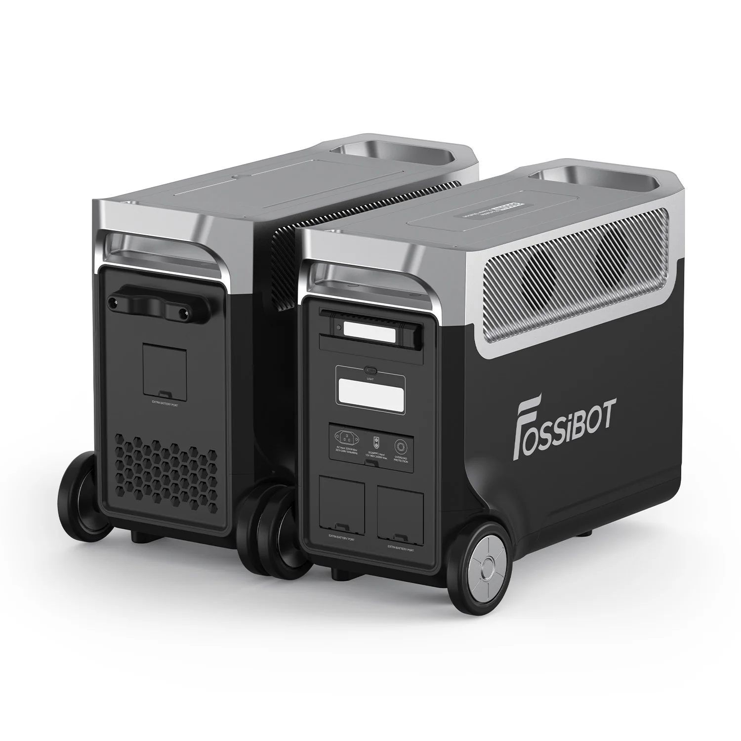 3600 Вт портативная электростанция 3840WH выход 2200 солнечная панель зарядка Lifepo4 батарея с магнитным фонариком UPS fosibot F3600 Pro