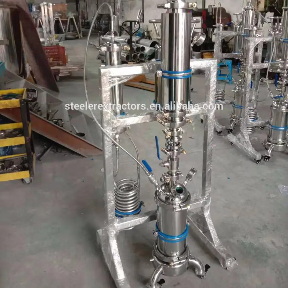 Stainless Steel 304 2LB Closed Loop Extractor for hydrocarbon extraction industry