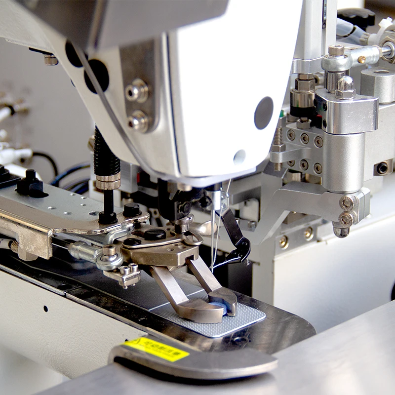 Full Automatic SOMAX SM-05BA button feeding and attaching machine for Polo shirts sewing  J U K I head sewing machine