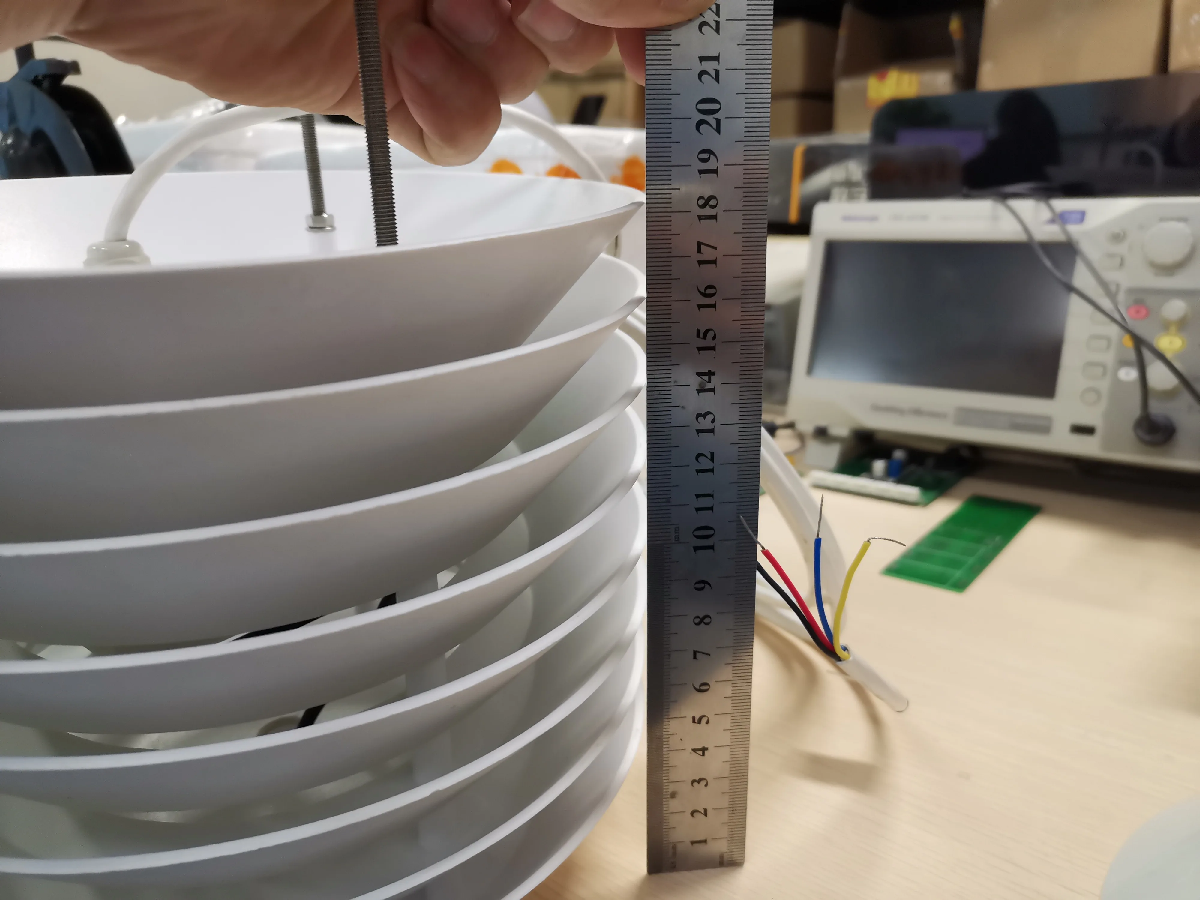 Veinasa-BYX-03 Temperature Humidity Sensor used Solar Radiation Shield
