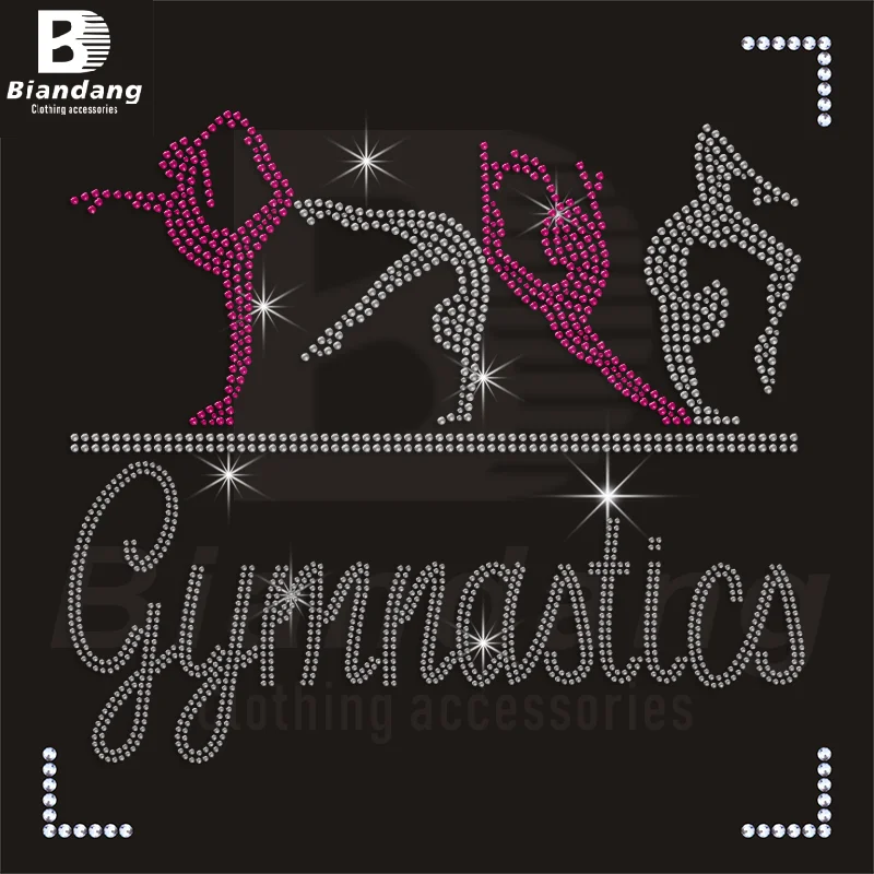 Custom OES Sista Garment Decoration Crystal Girls Rhinestones Best Selling Hot fix Rhinestone Transfer