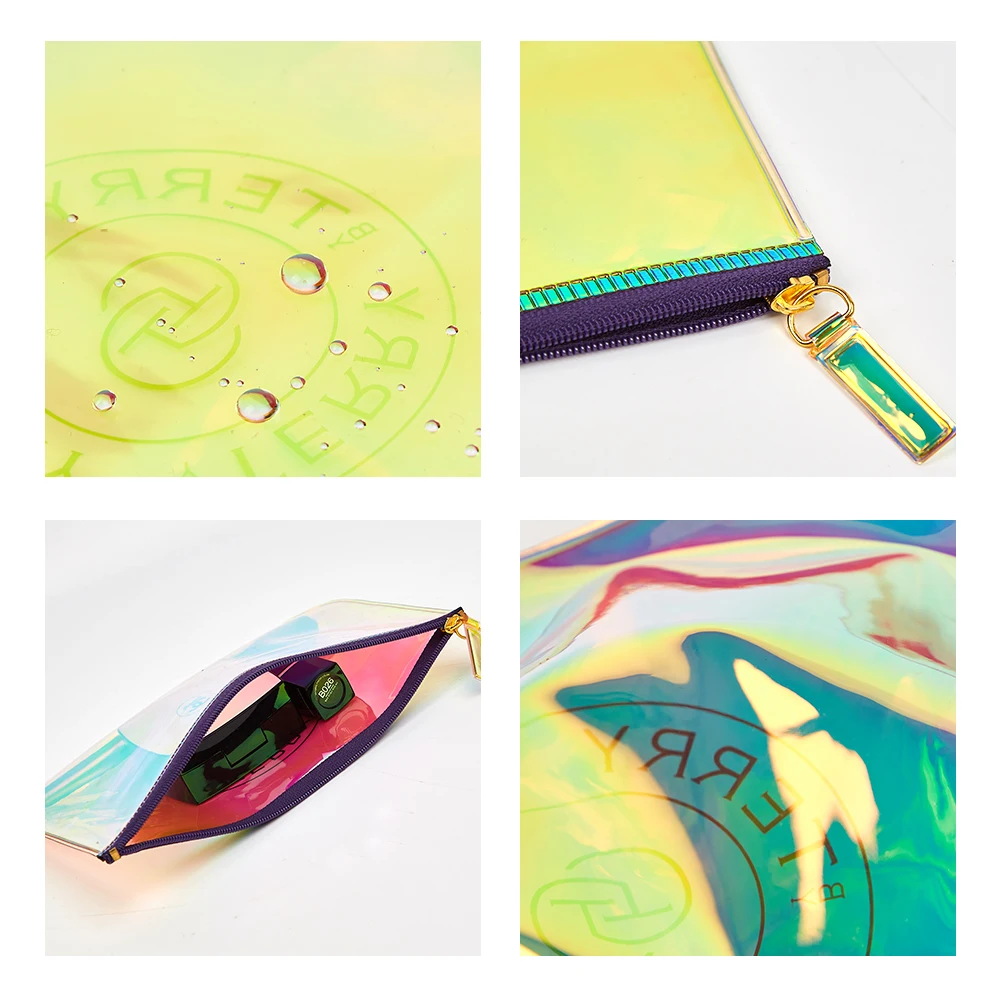 Promotion Gift Cheap Customize little makeup bag Pvc Zipper Bag Holographic PVC Bag
