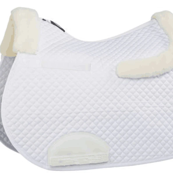 Winter Saddle Pad Winter Pad with Fur Warm Western Winter Saddle Blanket