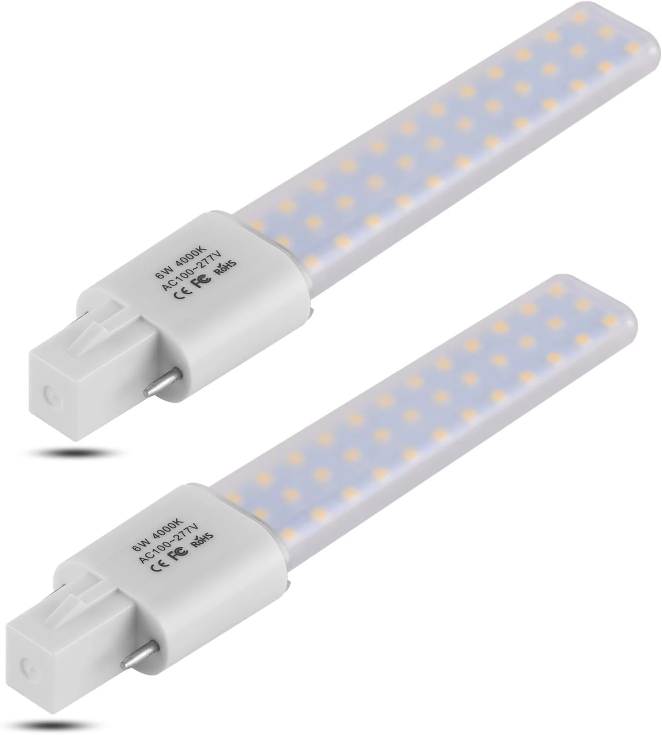 LED G23 Gx23 6W 10W energy-saving lamp horizontal plug PL LIGHT GX23-2 110V 220V 240V Lighting Bulbs