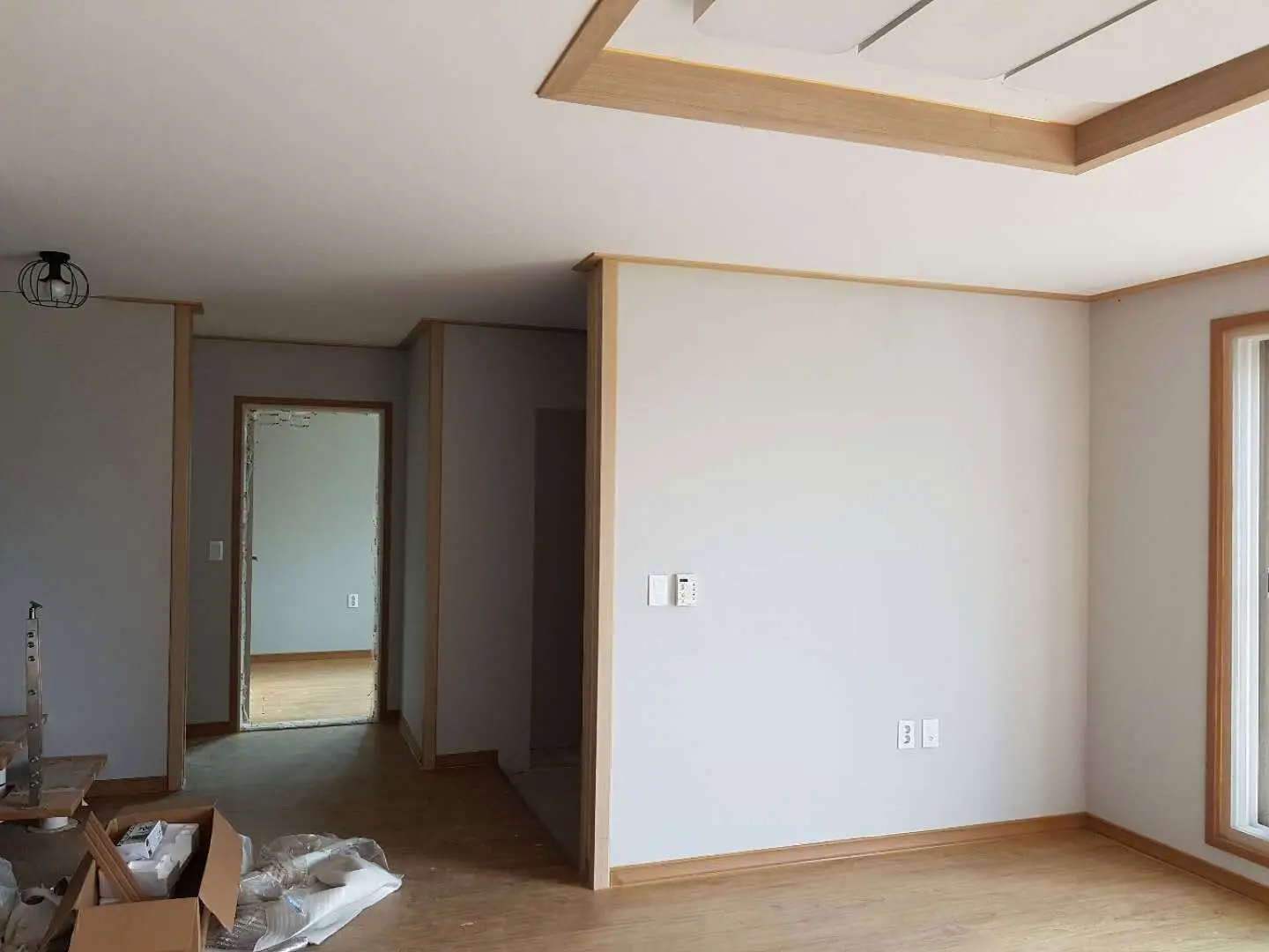 Decorative two storey prefab house luxury prefab house villa glass