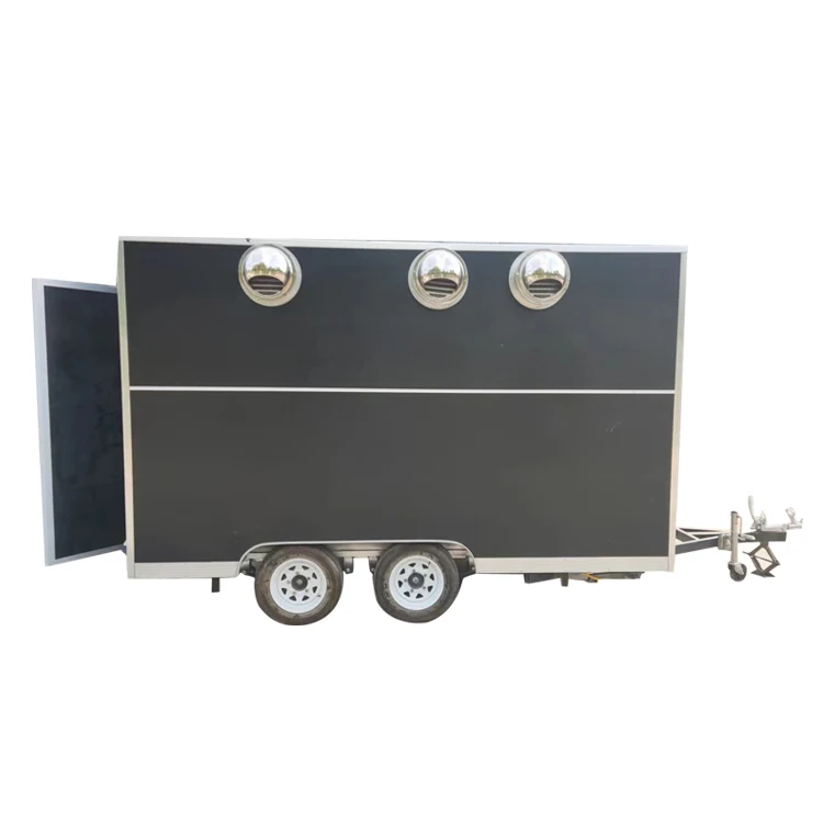 Best Quality Hot Dog Cart Round Sandwich Trailer Food Trucks trailer cart Food trailer for Sale in China
