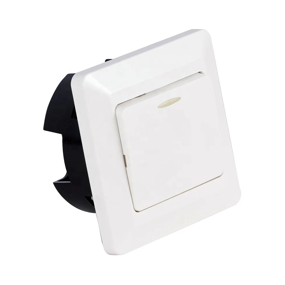KG116PF European Type Flush Mounted Single Switch 250V 16A IP20 for Marine Supplies