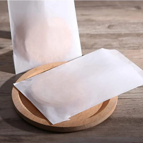 Waxed Paper Bag 6 x 7 x 3/4. Appx. 100/pack