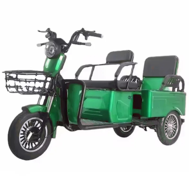 Custom colors cargo electric trike China fat tire electric scooter modern style electric adult tricycle