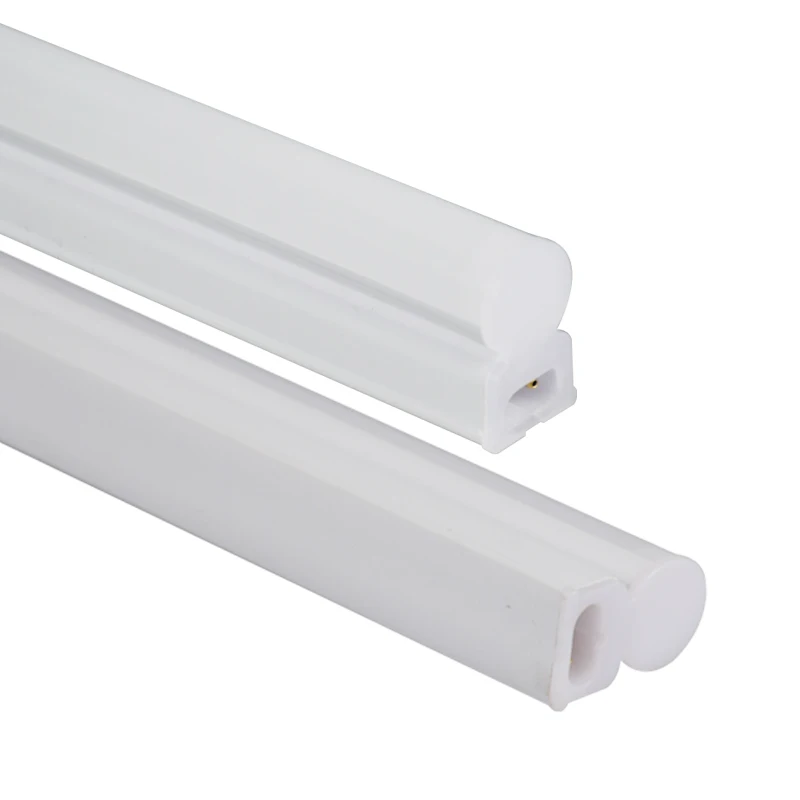 Factory Price T5 10W 0.6M Linear LED Tube Light 3CCT Tricolor with Switch Cold Warm White CCT Hotels Shops Plastic PC Lamp Body