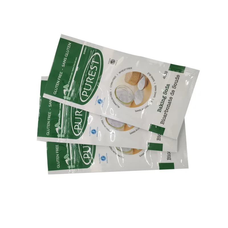 Eight side sealed transparent bag miscellaneous grain flower tea self sealing packaging bag