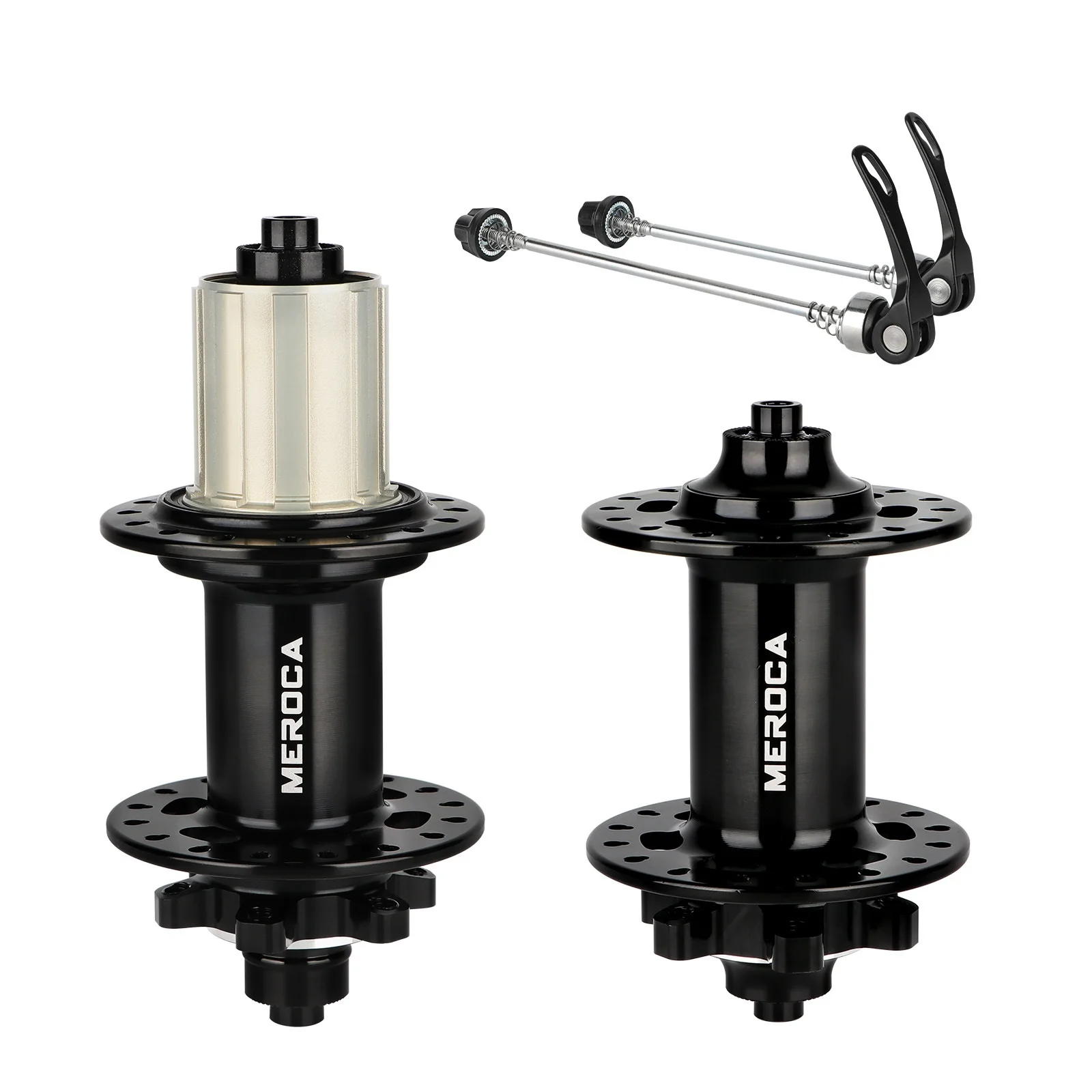 MEROCA 5 bearing hub mountain bike disc brake hub quick release 32 holes dirt bike hub 120 rings