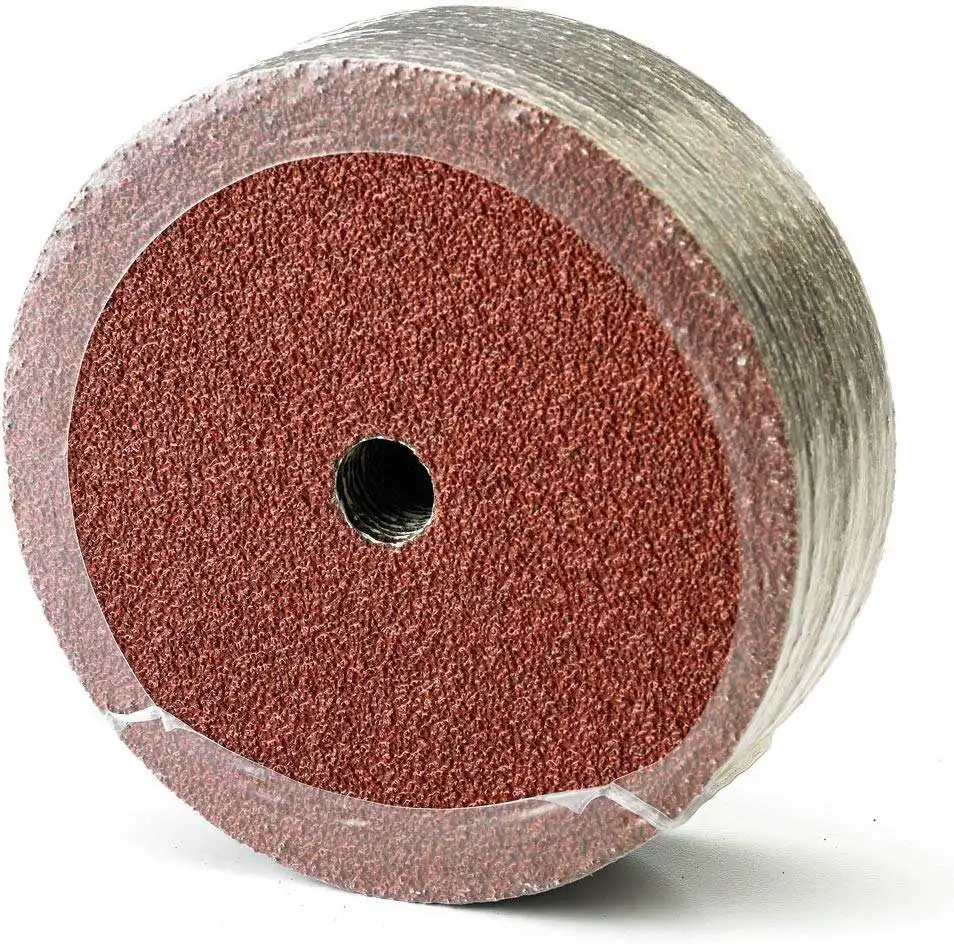 5inch High Quality polishing stainless steel woods fiber disc aluminum oxide Thickness abrasive grinding disc