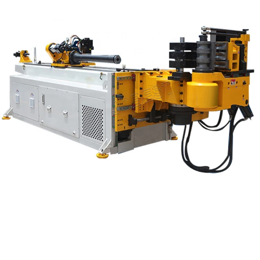 PLC Control Electric 4 Inch Mandrel Pipe Bender / CNC Pipe Tube Bending Machine