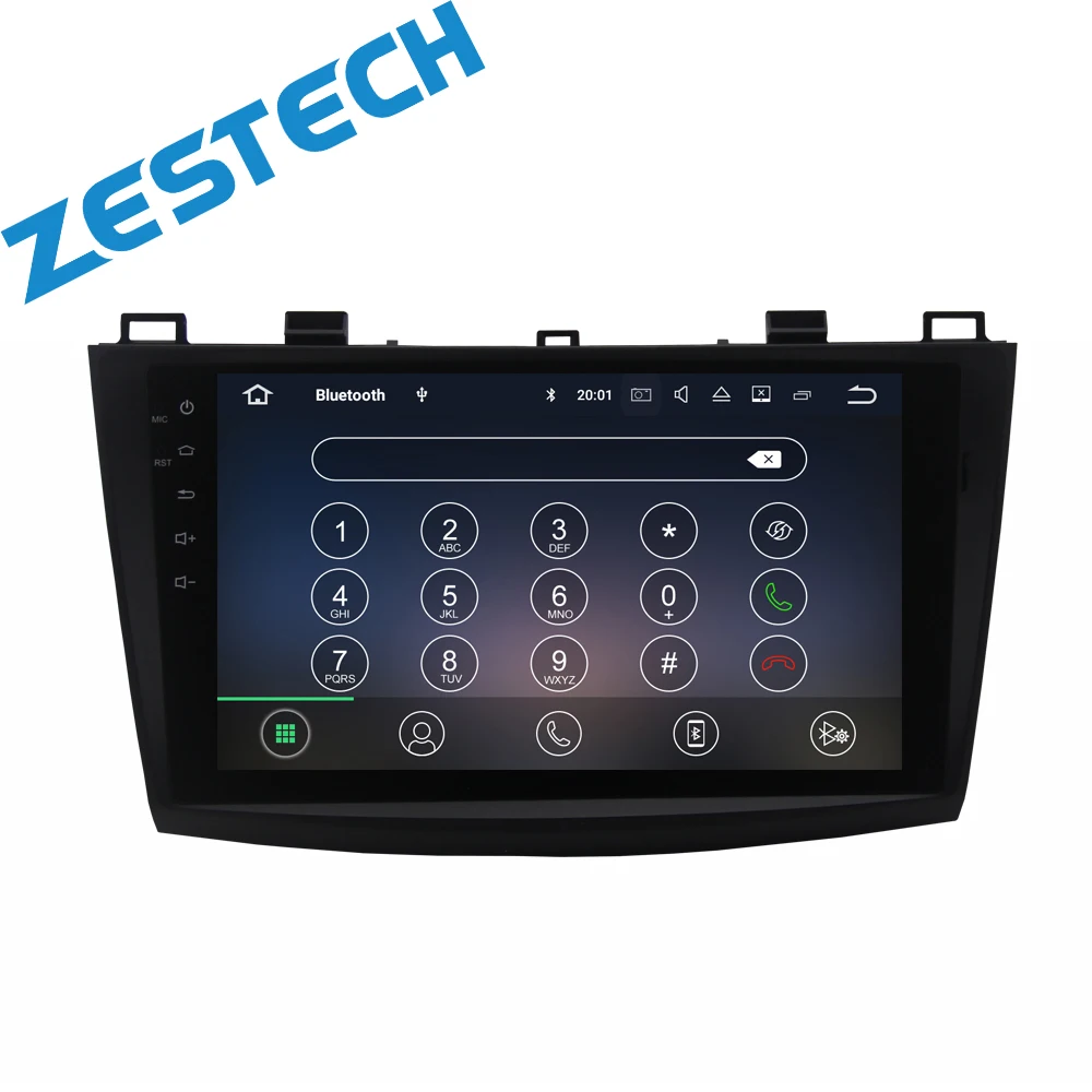 Набор мультимедийных устройств ZESTECH мультимедийный сенсорный экран 9 дюймов MTK8227 Android 10 1 ГБ/2 ГБ + 16 Гб/32 4 ядра для Mazda 3 2010 2011 2012