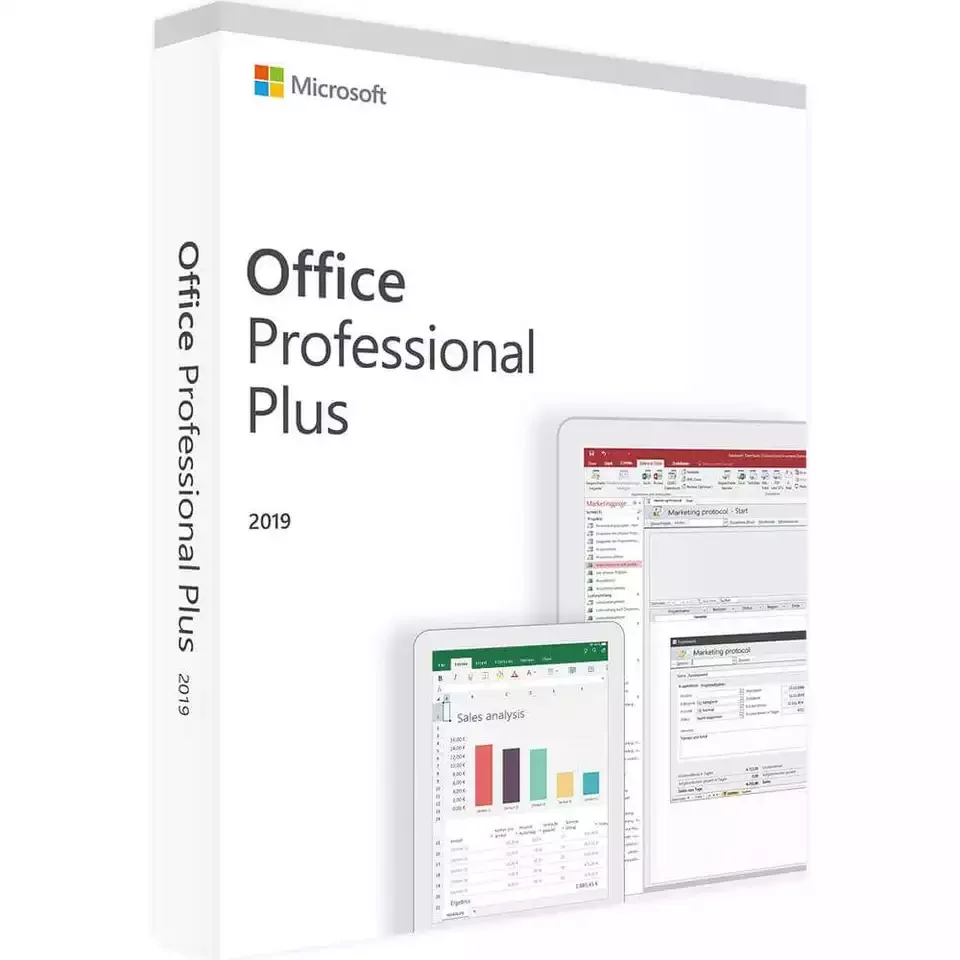 Hot Selling Office 2019 Professional Plus Key 100% Online Activation Office 2019 Pro Plus License Send by Email
