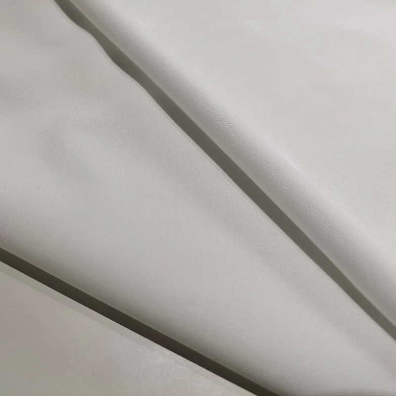 New product 100% polyester waterproof tela ultra ligera con pelicula tpu 75D mechanical ns lycra clear film fabric for jacket