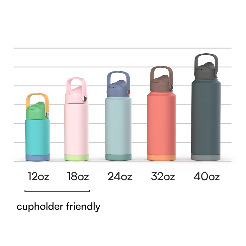 Bpa Free 18oz Stainless Steel Vacuum Flask Insulated Water Bottles