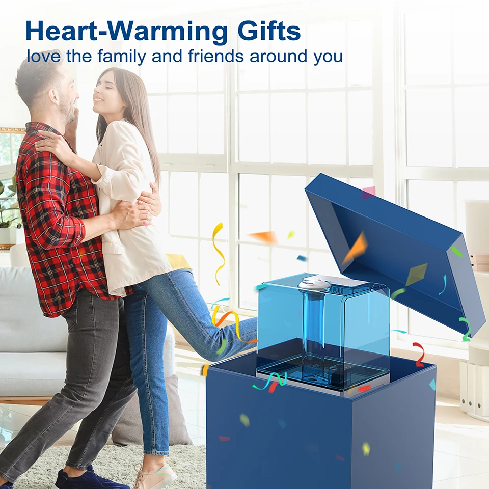 Air Humidifier Cool Mist Indoor Home Water Diffuser Oil Humidifier Large Capacity 5L for Large Room