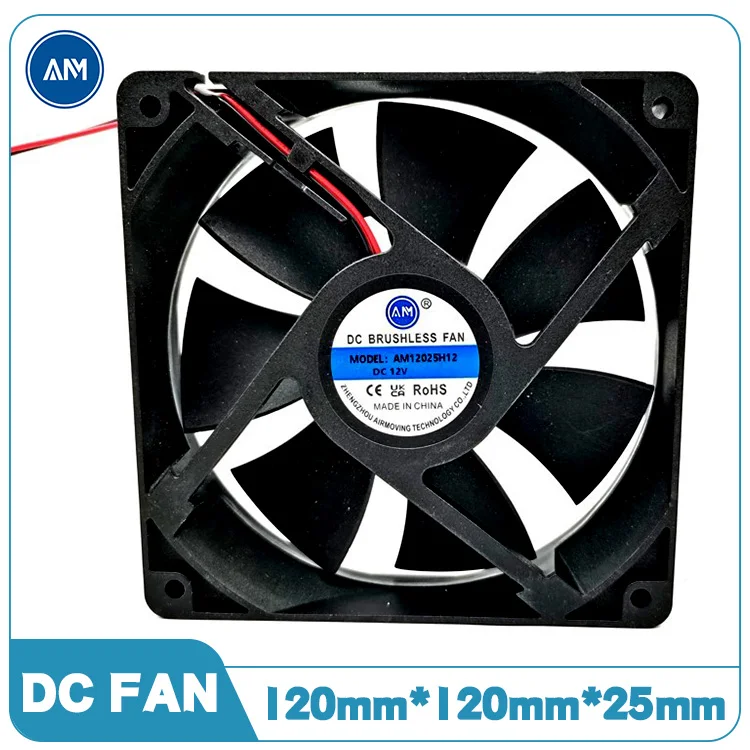 Small Solar Pwm 12v 120*120mm Brushless Cooling Moter Computer Dc Fan