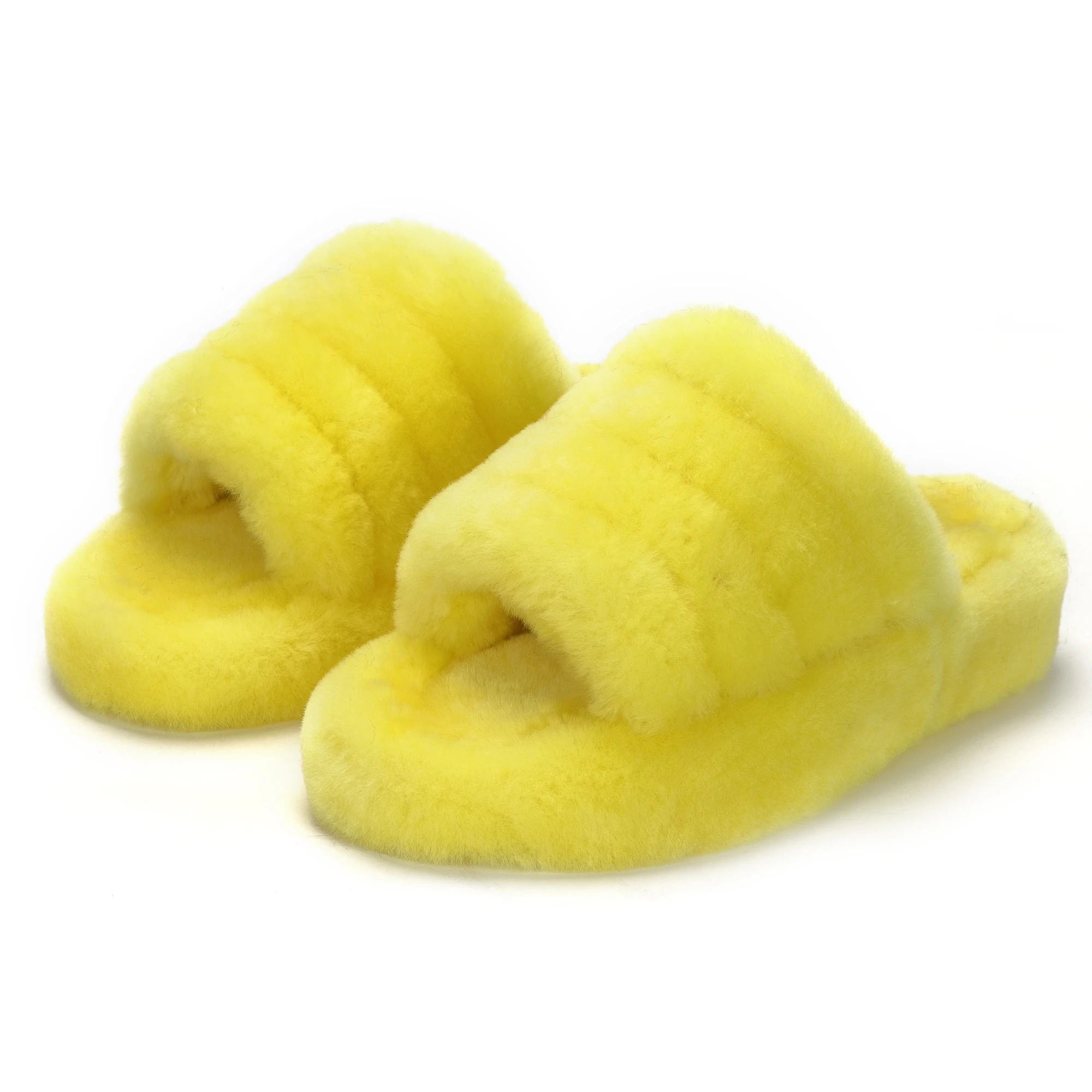 
2021 new fashionable custom soft cozy anti static cheap price cute fluffy plush indoor Slippers For Women adults 