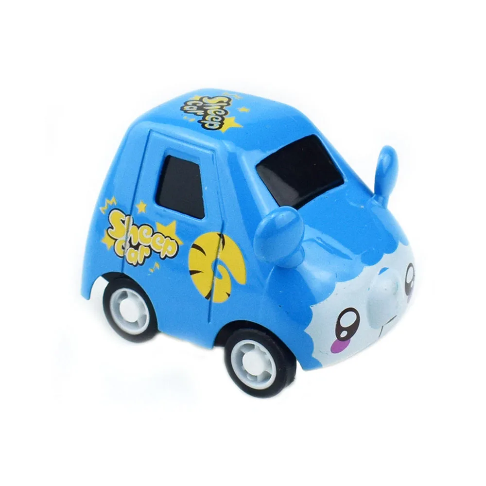 Мини забавная Милая мультяшная маленькая модель автомобиля из сплава LGW129, рекламные игрушки для детских подарков