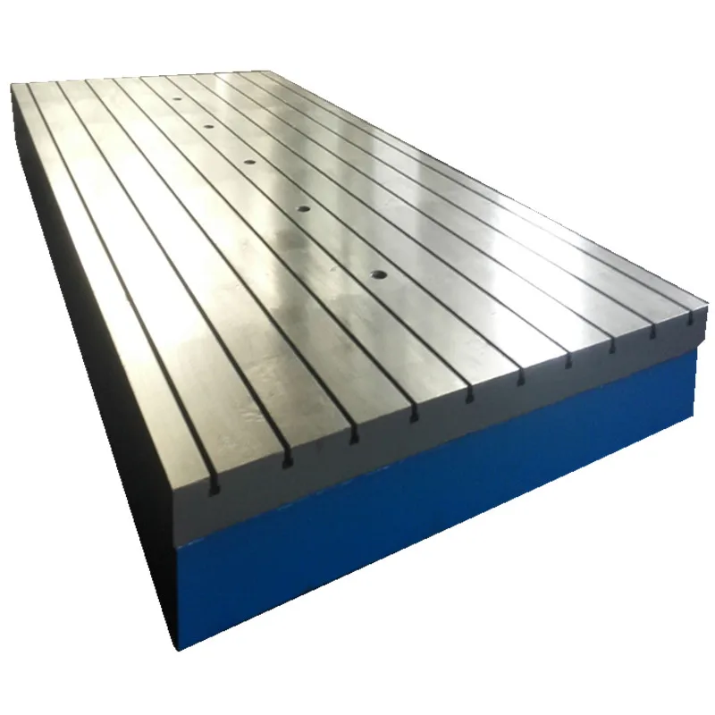 Чугунная Поверхностная пластина, чугунная напольная пластина с Т-образным пазом, чугунная контрольная Поверхностная пластина