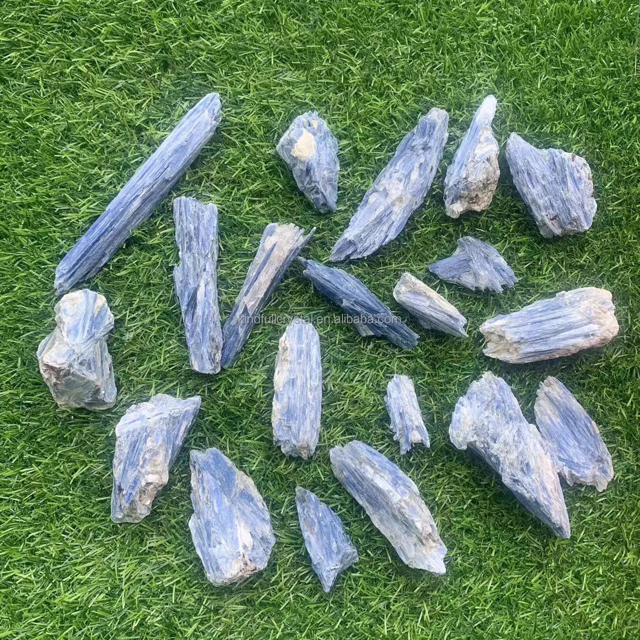 Natural Raw Gemstone Cyanite Kyanite Mineral Specimen Rough Blue Kyanite for Feng Shui