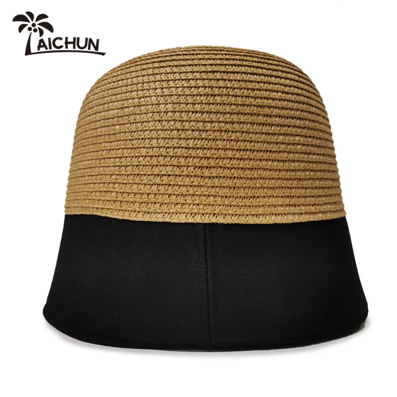
2021 Wholesale Summer Sun Floppy Sombreros Beach Hat Straw Hats Custom Paper Logo Straw Hats 