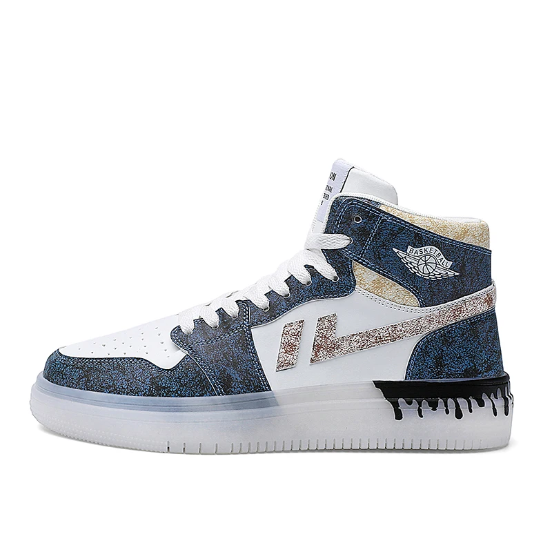 Модные кроссовки BoyShoes обувь для бега танцевальные трендовые стильные Светящиеся в темноте