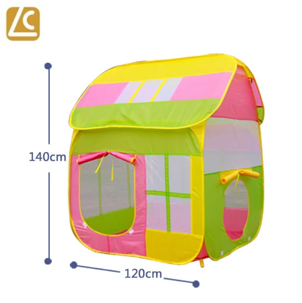 Factory children folding tent large indoor and outdoor kids play game house Children Play Tent