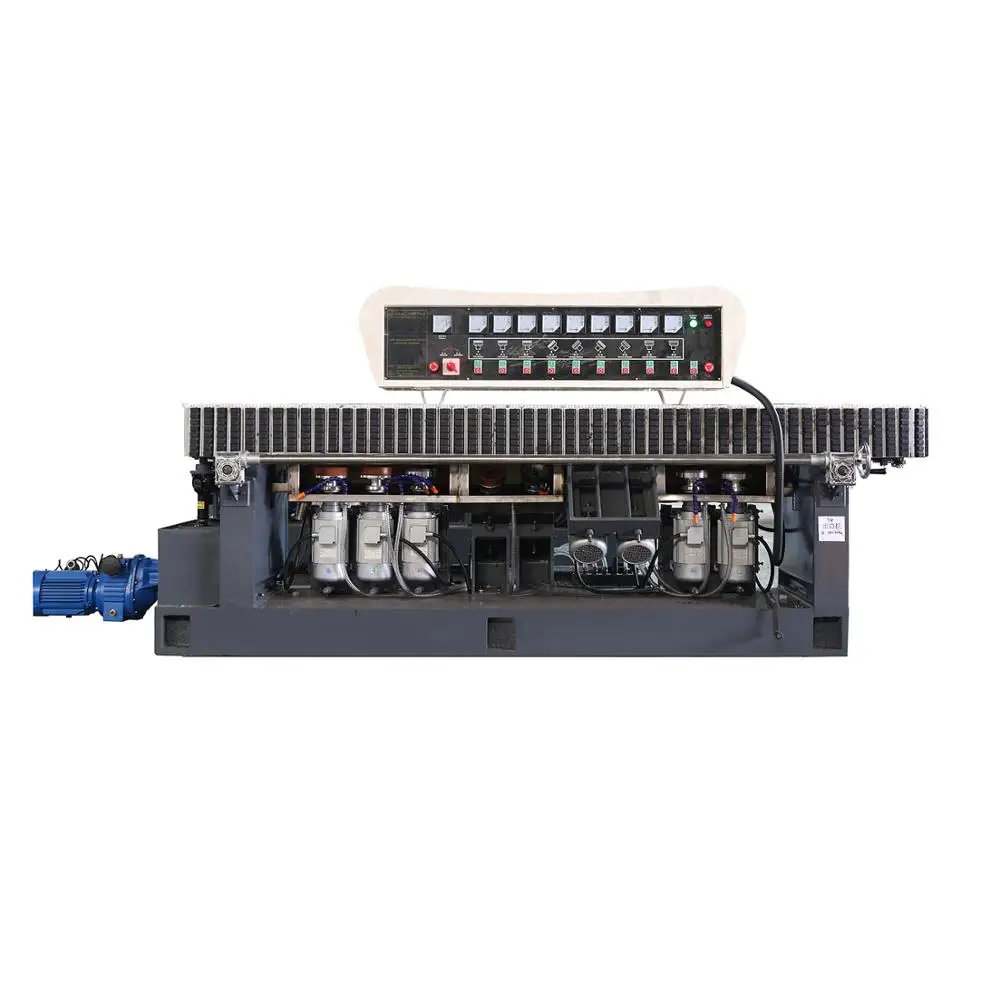 
JFE - 9243 Assurance 9 Motors Glass Straight line used edge and polishing machine with CE from China factory 